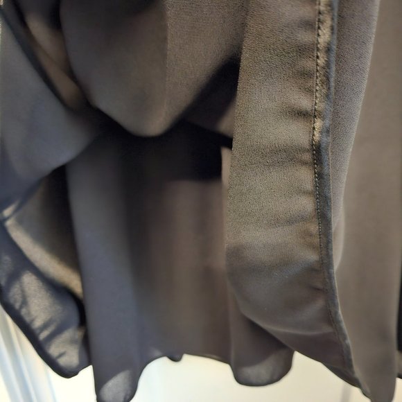 Liz Clairborne chiffon type pleated size 8 - Picture 3 of 11